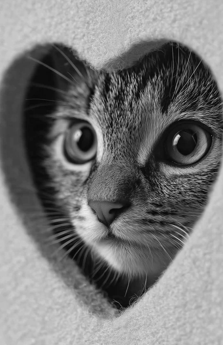 Gato relajado en casa